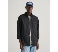 Gant Herren Hemd Classic Poplin Black M
