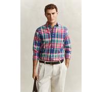 Gant Herren Hemd INDIAN MADRAS CHECK Regular Fit, rot, Gr. XXL