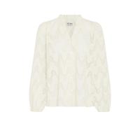 Langarmhemd ICHI "Langarm IHJUNELA", Damen, Gr. 36, N-Gr, beige (birch), Obermaterial: 60% Baumwolle CO. 40% Nylon NY., Hemden (54287703-36) birch