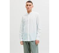 Jack & Jones Breeze Band Linen Blend Langarmhemd