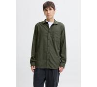 Jack & Jones Hemd in Khaki - Größe S | Herren Plussize