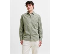 Jack & Jones Esummer Linen Blend Langarmhemd L New Sage