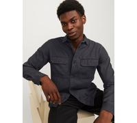 Jack & Jones Travis Langarmhemd L Black Denim