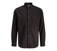 Langarmhemd JACK & JONES "JPRBLUBARKLEY FLANNEL X-MAS L/S SHIRT CH", Herren, Gr. S, N-Gr, port royale, Web, Obermaterial: 100% Baumwolle, kariert, regular fit, Hemden (97094201-S) port royale