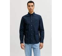 Jack & Jones Eharvey Oxford Langarmhemd XL Sky Captain / Regular Fit