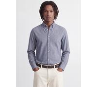 Langarmhemd JACK & JONES "JPRBLUHARVEY TWILL SOLID L/S SHIRT SN", Herren, Gr. M, N-Gr, blau (schwarz navy), Web, Obermaterial: 100% Baumwolle, unifarben, regular fit normal, ohne Ausschnitt, 2-Knopf-M