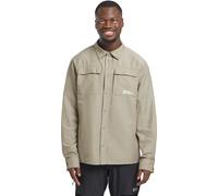 Jack Wolfskin Men's Barrier Longsleeve Shirt Stone M