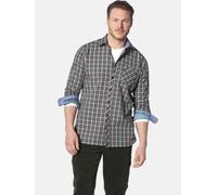 Langarmhemd JAN VANDERSTORM "Hemd BJORNMAN", Herren, Gr. XL, weit, grün (grün kariert), Obermaterial: 100% Baumwolle CO., Langarm, Hemden (36445406-XL) grün kariert