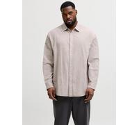 Jack & Jones Breeze Linen Plus Size Langarmhemd