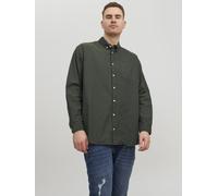 Jack & Jones Oxford Plus Size Langarmhemd