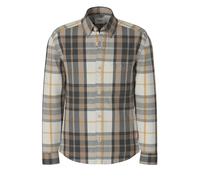 Langarmhemd JOOP JEANS "Hadi", Herren, Gr. 3XL, N-Gr, natural, Web, Obermaterial: 100% Baumwolle, kariert, regular fit taillenbedeckt, Rundhals, eingesetzt Manschette, Hemden, Regular fit mit Karomust