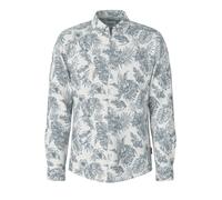 Langarmhemd JOOP JEANS "Hansen", Herren, Gr. L, N-Gr, natural, Web, Obermaterial: 100% Baumwolle, unifarben, regular fit normal, Manschette, Hemden, gemustert, Kentkragen (66089606-L) natural