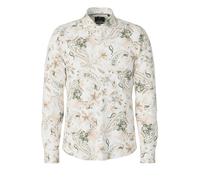 Langarmhemd JOOP "Pai", Herren, Gr. 41, N-Gr, bunt (lt, pastel pink), Web, Obermaterial: 55% Leinen, 45% Baumwolle, slim fit, Manschette, Hemden (83990025-41) lt, pastel pink