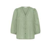 Langarmhemd KAFFE "Langarm - Hemd KAgabriela", Damen, Gr. 44, N-Gr, grün (sea spray), Obermaterial: 100% Baumwolle CO., Hemden (62984753-44) sea spray