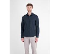 LERROS Dynamisches Herrenhemd aus luftigem Cool & Dry Mischgewebe - Classic Navy L