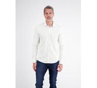 LERROS Dynamisches Herrenhemd aus luftigem Cool & Dry Mischgewebe - Broken White XL