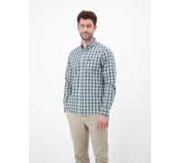 LERROS Karohemd mit Button-Down-Kragen - Arctic Blue L