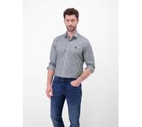 LERROS Langarmhemd mit trendigem Printmuster - Broken White M