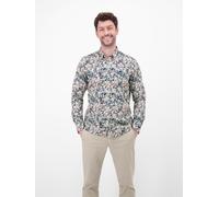 LERROS Langarmhemd Herren Regular Fit Baumwolle weiß, XXL