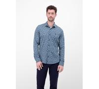 LERROS Jerseyhemd mit Haifischkragen - Arctic Blue L