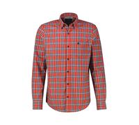 LERROS Kariertes Flanellhemd in Übergrössen - Scandinavian Red 4XL