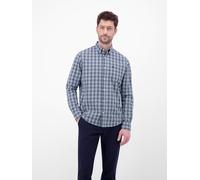 LERROS Herren Karohemd mit Button-Down-Kragen 100% Baumwolle Classic Navy XXL