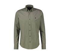 Langarmhemd LERROS "LERROS Oxfordhemd in Übergrössen", Herren, Gr. 3XL, extraweit, grün (nordic olive), 98% Baumwolle, 2% Elasthan, Hemden (95594700-XXXL) nordic olive