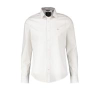 Langarmhemd LERROS "LERROS Poplinhemd, Kentkragen", Herren, Gr. 6XL, extraweit, weiß, 100% Baumwolle, Hemden (25059211-6XL) weiß