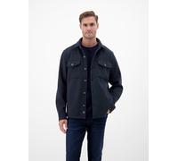 LERROS Urban-Style Hemdjacke in Wolloptik - Classic Navy XXL