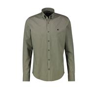 Langarmhemd LERROS "Oxfordhemd in Übergrössen", Herren, Gr. 5XL, extraweit, grün (nordic olive), 98% Baumwolle, 2% Elasthan, Hemden (95594700-5XL) nordic olive