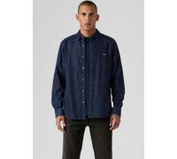 Levi's® Regular Fit Jeanshemd aus reiner Baumwolle in Dunkelblau, Größe M