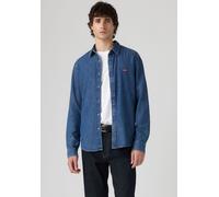 Langarmhemd LEVI'S "BATTERY HOUSEMARK STANDARD", Herren, Gr. XXL, N-Gr, tom mid wash, Web, Obermaterial: 100% Baumwolle, normal hüftbedeckend, Hemden, normale Passform (83868565-XXL) tom mid wash