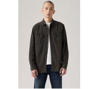 Langarmhemd LEVI'S "JACKSON WORKER", Herren, Gr. S, N-Gr, cosmo washed schwarz, Cord, Obermaterial: 100% Baumwolle, Hemden Langarmhemd (59498250-S)