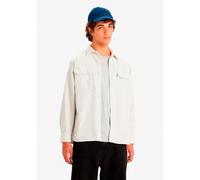 Langarmhemd LEVI'S "JACKSON WORKER", Herren, Gr. XL, N-Gr, weiß (weiß onyx), Cord, Obermaterial: 100% Baumwolle, Hemden Langarmhemd (88760433-XL)