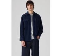 Langarmhemd LEVI'S "LE CLASSIC WORKER", Herren, Gr. S, N-Gr, blau (navy blazer), Web, Obermaterial: 100% Baumwolle, regular fit, Hemden, aus Feincord (24244331-S) navy blazer