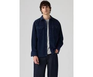 Langarmhemd LEVI'S "LE CLASSIC WORKER", Herren, Gr. XXL, N-Gr, blau (navy blazer), Web, Obermaterial: 100% Baumwolle, regular fit, Hemden, aus Feincord (24244331-XXL) navy blazer