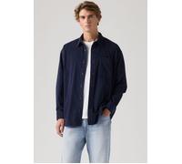 Langarmhemd LEVI'S "LOOSE BUTTON UP", Herren, Gr. L, N-Gr, navy blazer, Cord, Obermaterial: 100% Baumwolle, unifarben, regular fit normal, Hemden, aus Feincord, Baumwolle (34227352-L) navy blazer