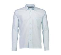 Langarmhemd LINDBERGH "Freizeithemd (Langarm) Regular Fit", Herren, Gr. L, Normalgrößen, blau (lt blau), Obermaterial: 100% Baumwolle, Hemden (56438965-L) lt blau