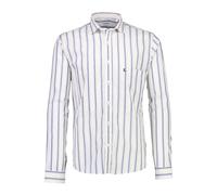 Langarmhemd LINDBERGH "Freizeithemd (Langarm) Regular Fit", Herren, Gr. L, Normalgrößen, blau, Obermaterial: 100% Baumwolle, Hemden (83031113-L) blau
