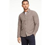 Langarmhemd LINDBERGH "Freizeithemd (Langarm) Relaxed Fit", Herren, Gr. 3XL, Normalgrößen, braun (mid braun), Obermaterial: 100% Baumwolle, Hemden (93082105-XXXL) mid braun