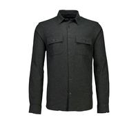 Langarmhemd LINDBERGH "Freizeithemd (Langarm) Relaxed Fit", Herren, Gr. 3XL, Normalgrößen, grau (army), Obermaterial: 100% Baumwolle, Hemden (62730904-XXXL) army