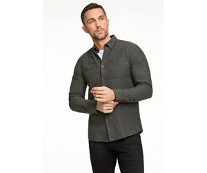 Langarmhemd LINDBERGH "Freizeithemd (Langarm) Relaxed Fit", Herren, Gr. XXL, Normalgrößen, grün (army), Obermaterial: 100% Baumwolle, Hemden (95261959-XXL) army