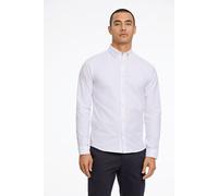 Businesshemd LINDBERGH "Lindbergh Oxford-Hemd", Herren, Gr. XXL, Normalgrößen, weiß, Obermaterial: 97% Baumwolle, 3% Elasthan, Hemden (84094857-XXL) weiß