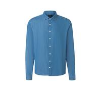 Langarmhemd MAERZ MUENCHEN "Maerz Muenchen 722000 Langarmhemd Herren Bekleidung", Herren, Gr. 37/38, EURO-Größen, blau, 100% Baumwolle, Hemden (24419508-38) blau