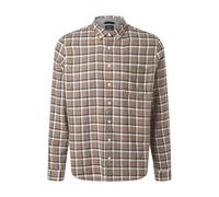 Langarmhemd MAERZ MUENCHEN "Maerz Muenchen 723601 Langarmhemd Herren Bekleidung", Herren, Gr. 45/46, EURO-Größen, beige, 100% Baumwolle, Hemden (56173139-46) beige