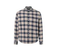 Langarmhemd MAERZ MUENCHEN "Maerz Muenchen 724201 Langarmhemd Herren Bekleidung", Herren, Gr. 43/44, EURO-Größen, blau, 100% Baumwolle, Hemden (48097050-44) blau
