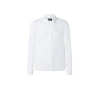 Langarmhemd MAERZ MUENCHEN "Maerz Muenchen 740200 Langarmhemd Herren Bekleidung", Herren, Gr. 43/44, EURO-Größen, weiß, 100% Leinen, Hemden (24815603-44) weiß