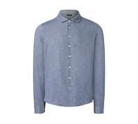 Langarmhemd MAERZ MUENCHEN "Maerz Muenchen 742901 Langarmhemd Herren Bekleidung", Herren, Gr. 45/46, EURO-Größen, blau, 100% Baumwolle, Hemden (93708222-46) blau