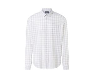 Langarmhemd MAERZ MUENCHEN "Maerz Muenchen 745101 Langarmhemd Herren Bekleidung", Herren, Gr. 45/46, EURO-Größen, beige, 100% Baumwolle, Hemden (75867438-46) beige