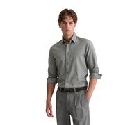 Marc O'Polo Freizeithemd Herren Comfort Fit Baumwolle anthrazit, M